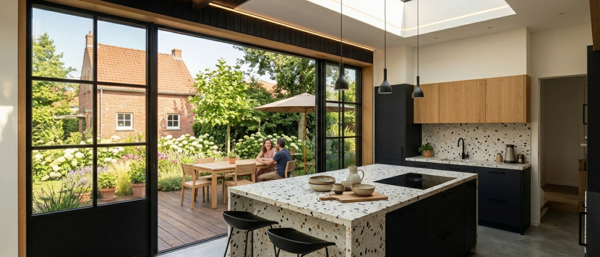 architecte lille extension nord maison